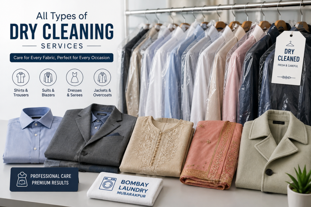 Dry cleaning service in Mubarakpur