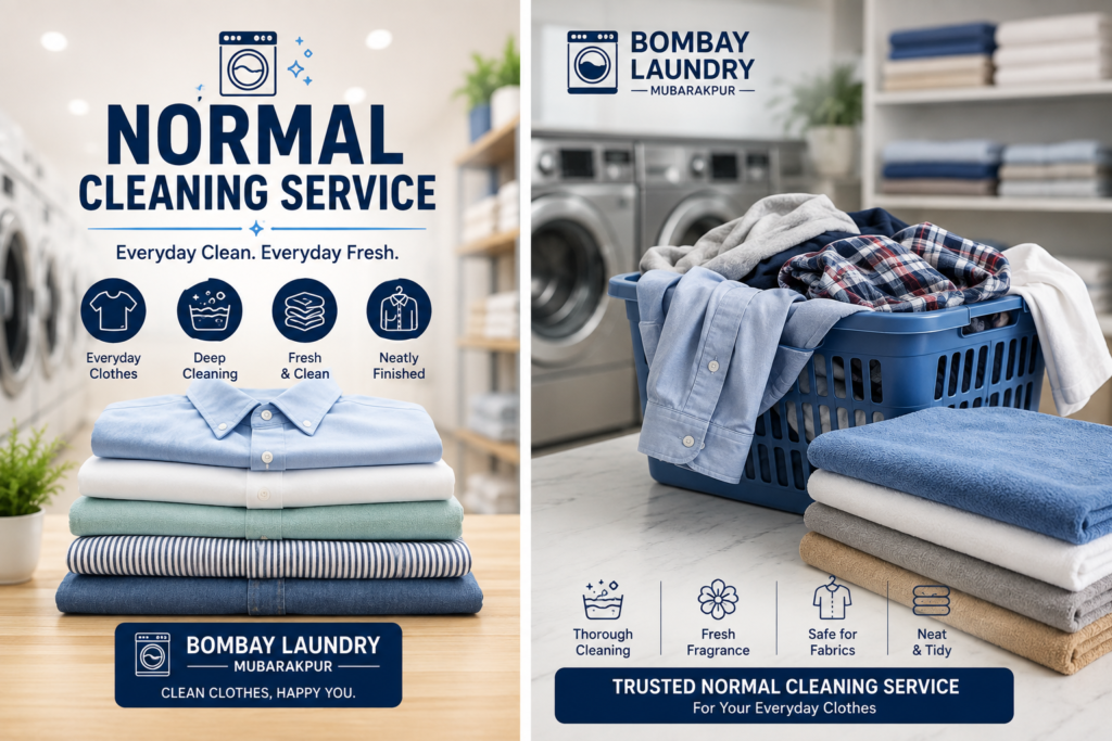 Normal clothes cleaning service in Mubarakpur